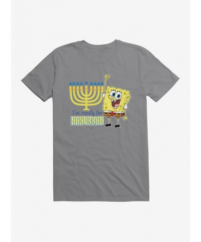 Discount Sale SpongeBob SquarePants I'm Ready For Hanukkah T-Shirt $7.84 T-Shirts