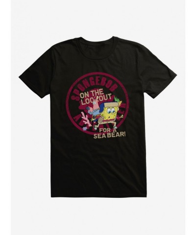 High Quality SpongeBob SquarePants Looking For A Seabear T-Shirt $8.99 T-Shirts