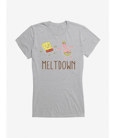 Hot Selling SpongeBob Meltdown Relax Girls T-Shirt $7.97 T-Shirts