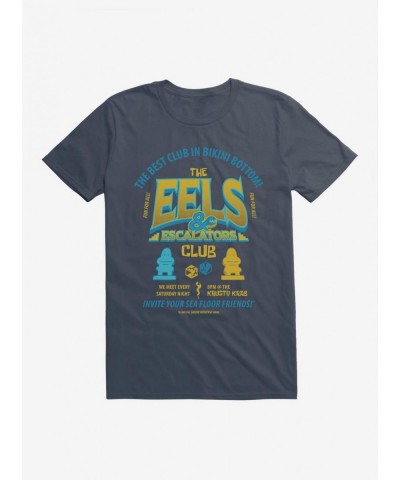 Pre-sale Discount SpongeBob SquarePants The Eels & Escalators Club T-Shirt $9.18 T-Shirts