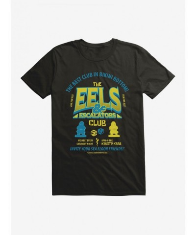 Pre-sale Discount SpongeBob SquarePants The Eels & Escalators Club T-Shirt $9.18 T-Shirts