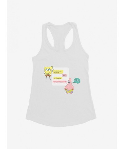 Bestselling SpongeBob SquarePants Can't See My Forehead Girls Tank $9.36 Tanks