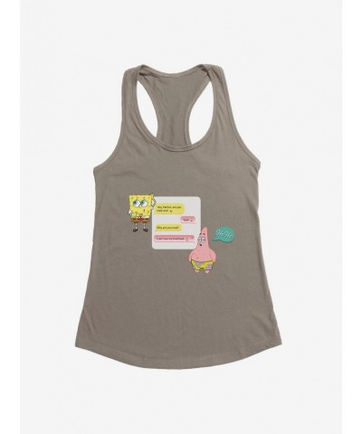 Bestselling SpongeBob SquarePants Can't See My Forehead Girls Tank $9.36 Tanks