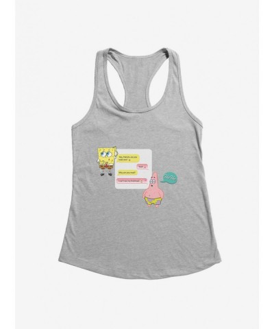 Bestselling SpongeBob SquarePants Can't See My Forehead Girls Tank $9.36 Tanks