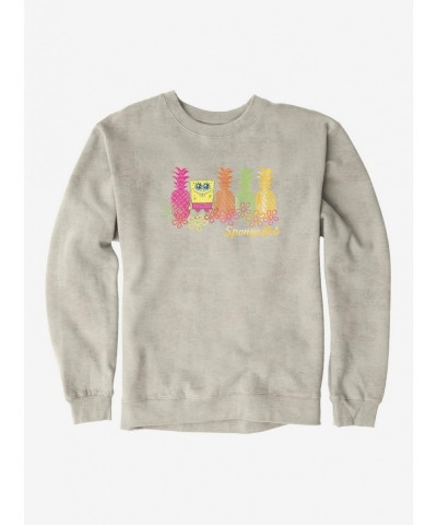 Premium SpongeBob SquarePants Pineapple Lineup Sweatshirt $10.04 Sweatshirts