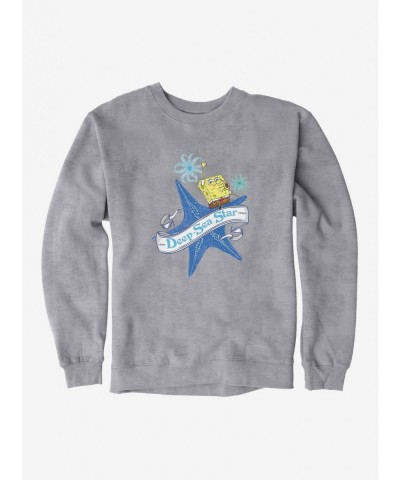 Trendy SpongeBob SquarePants Starfish Deep Sea Star Sweatshirt $10.63 Sweatshirts