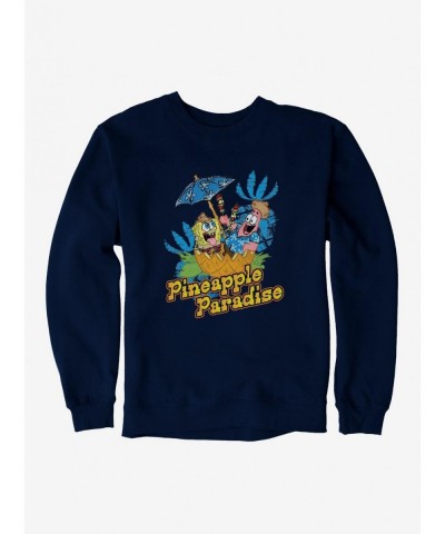 Flash Sale SpongeBob SquarePants Pineapple Paradise Sweatshirt $13.87 Sweatshirts