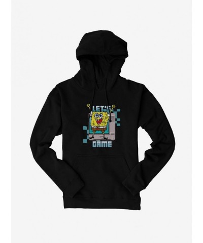 Discount Sale SpongeBob SquarePants Let's Game Hoodie $11.14 Hoodies