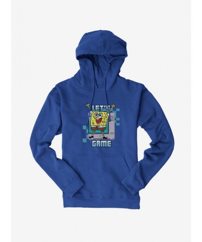 Discount Sale SpongeBob SquarePants Let's Game Hoodie $11.14 Hoodies