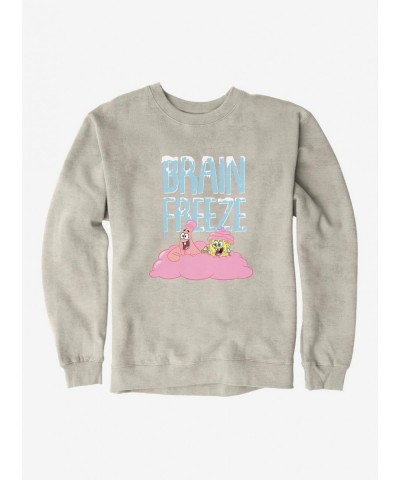 Pre-sale SpongeBob SquarePants Brain Freeze Sweatshirt $11.51 Sweatshirts