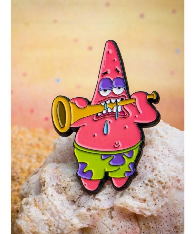 Fashion Spongebob Squarepants Patrick Trombone Pin $10.99 Pins