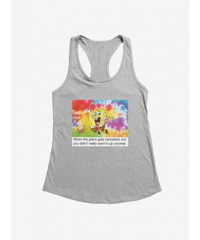 Crazy Deals SpongeBob SquarePants Cancelled Plans Girls Tank $5.98 Tanks