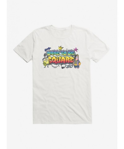 Seasonal Sale SpongeBob SquarePants Hip Hop Dare To Be Square T-Shirt $7.65 T-Shirts