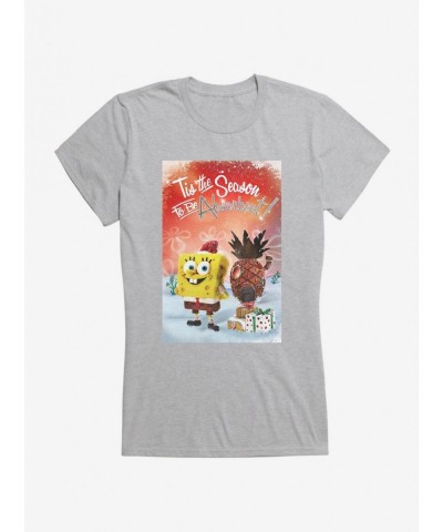 Hot Selling SpongeBob SquarePants 'Tis The Season For Absorbency Girls T-Shirt $8.76 T-Shirts