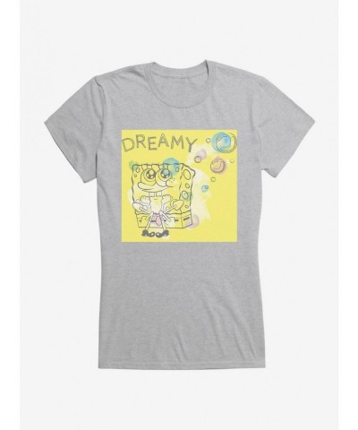 Pre-sale SpongeBob SquarePants Dreamy Sponge Girls T-Shirt $9.56 T-Shirts