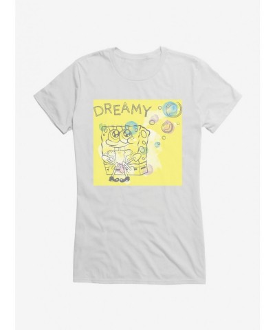 Pre-sale SpongeBob SquarePants Dreamy Sponge Girls T-Shirt $9.56 T-Shirts