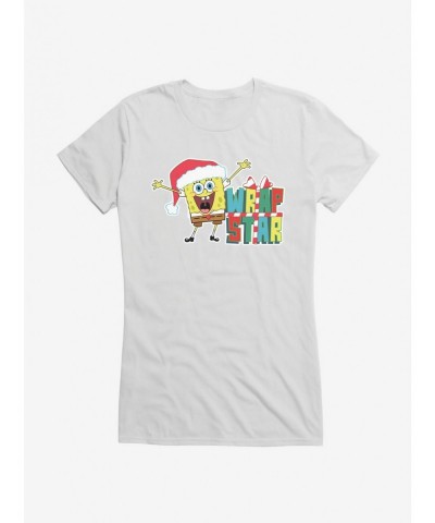 Best Deal SpongeBob SquarePants Wrap Star Girls T-Shirt $6.57 T-Shirts