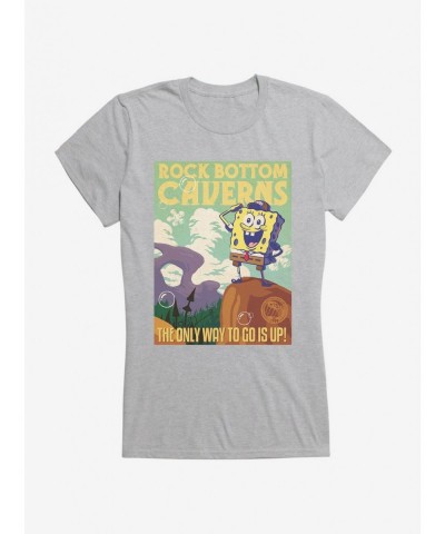 Fashion SpongeBob SquarePants Rock Bottom Caverns Girls T-Shirt $9.36 T-Shirts