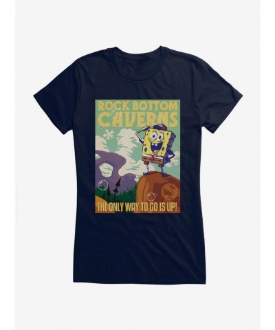 Fashion SpongeBob SquarePants Rock Bottom Caverns Girls T-Shirt $9.36 T-Shirts