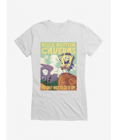 Fashion SpongeBob SquarePants Rock Bottom Caverns Girls T-Shirt $9.36 T-Shirts