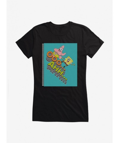 Seasonal Sale SpongeBob SquarePants Ooo Ahh Girls T-Shirt $6.37 T-Shirts