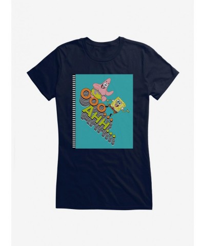 Seasonal Sale SpongeBob SquarePants Ooo Ahh Girls T-Shirt $6.37 T-Shirts