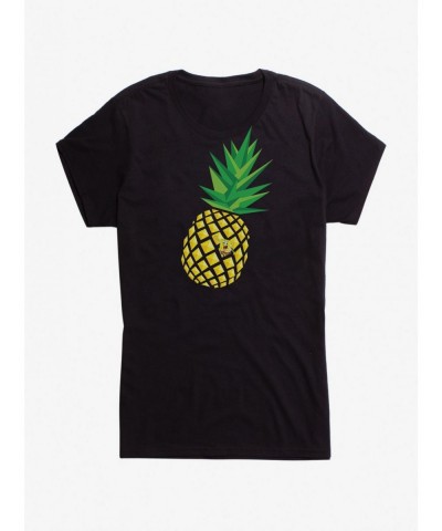 Seasonal Sale Spongebob Squarepants Pineapple Girls T-Shirt $8.57 T-Shirts