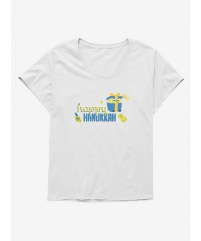 Value for Money SpongeBob SquarePants Happy Hanukkah Girls T-Shirt Plus Size $7.42 T-Shirts