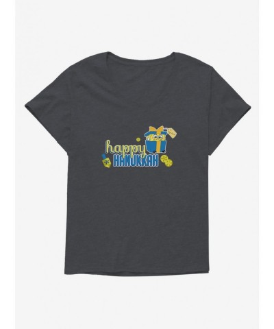 Value for Money SpongeBob SquarePants Happy Hanukkah Girls T-Shirt Plus Size $7.42 T-Shirts