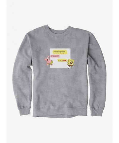 Huge Discount SpongeBob SquarePants Something Funnier Than 24 Sweatshirt $14.76 Sweatshirts