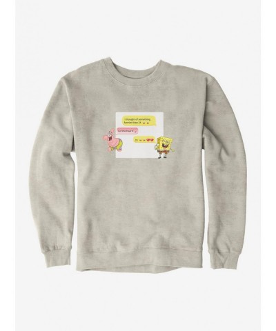 Huge Discount SpongeBob SquarePants Something Funnier Than 24 Sweatshirt $14.76 Sweatshirts