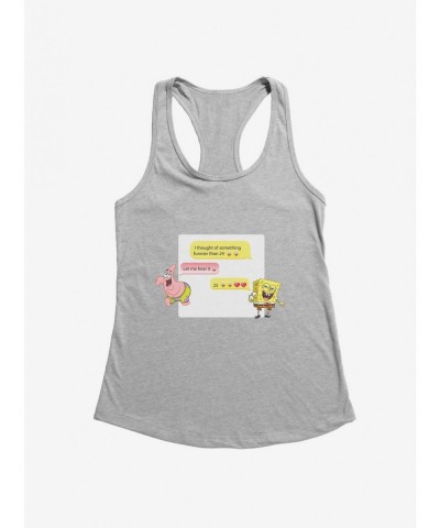 Exclusive Price SpongeBob SquarePants Something Funnier Than 24 Girls Tank $6.37 Tanks