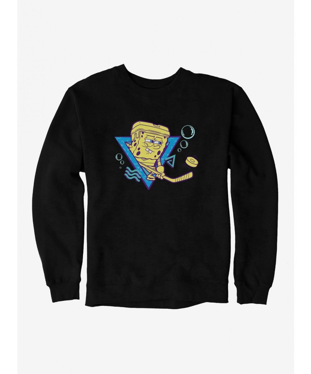 Big Sale SpongeBob SquarePants Hockey Team Sweatshirt $13.87 Sweatshirts