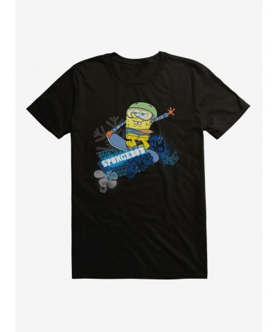 Sale Item SpongeBob SquarePants Sports Snowboard Tricks T-Shirt $7.84 T-Shirts