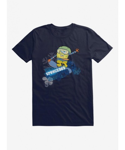 Sale Item SpongeBob SquarePants Sports Snowboard Tricks T-Shirt $7.84 T-Shirts