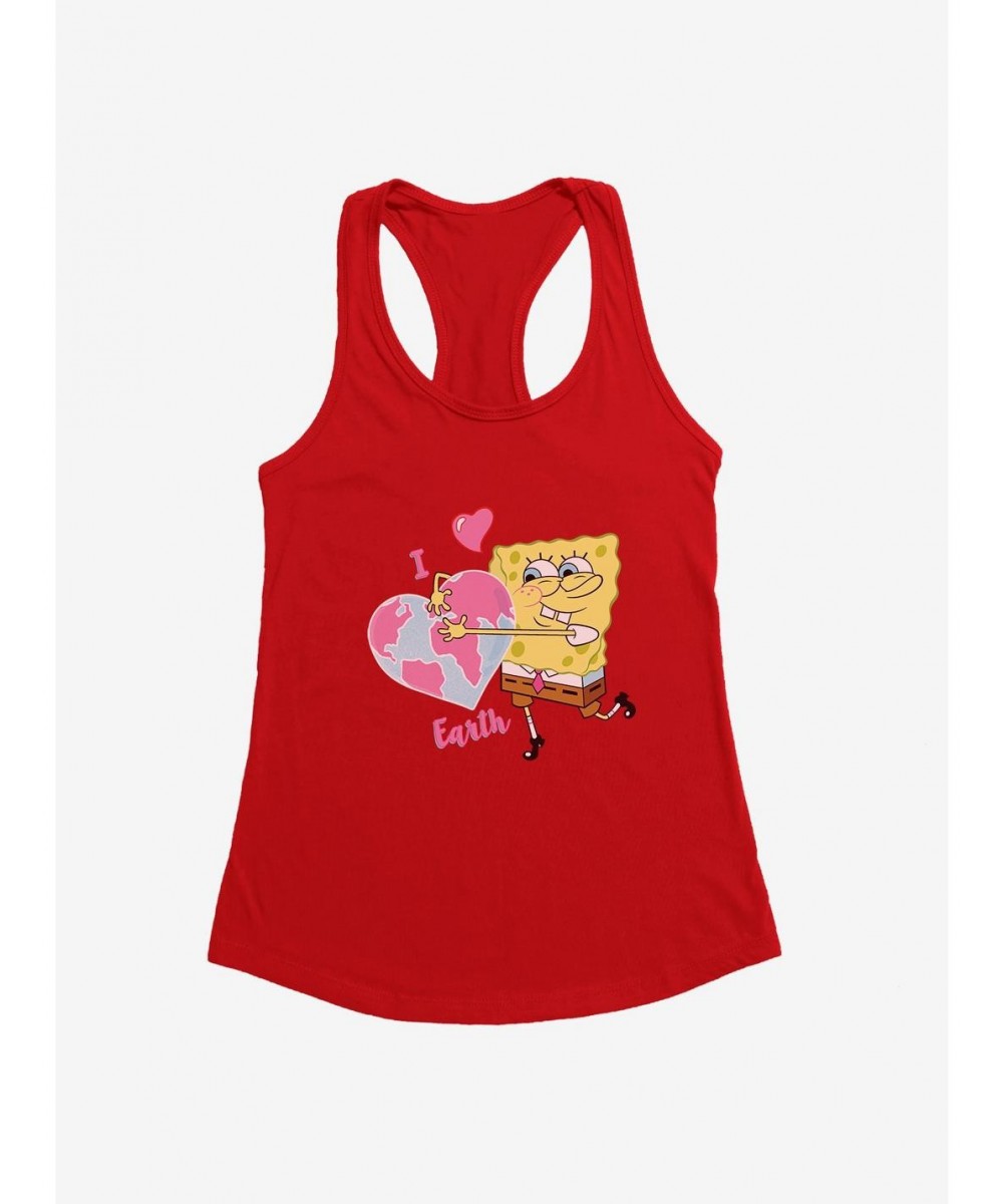 Special SpongeBob SquarePants Earth Day World Love Girls Tank $8.96 Tanks