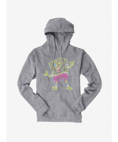 Sale Item SpongeBob SquarePants Neon Finger Guns Hoodie $13.29 Hoodies