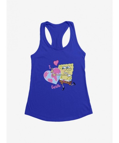 Special SpongeBob SquarePants Earth Day World Love Girls Tank $8.96 Tanks