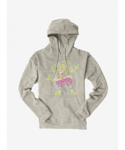 Sale Item SpongeBob SquarePants Neon Finger Guns Hoodie $13.29 Hoodies