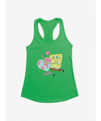 Special SpongeBob SquarePants Earth Day World Love Girls Tank $8.96 Tanks