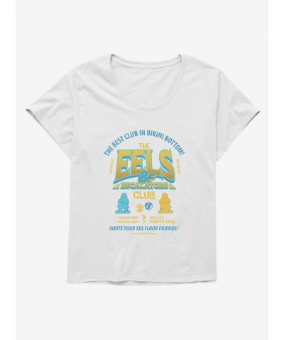 Best Deal SpongeBob SquarePants The Eels & Escalators Club Girls T-Shirt Plus Size $6.94 T-Shirts