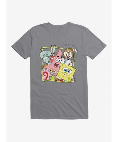 Crazy Deals SpongeBob SquarePants Bikini Bottom Buddies T-Shirt $8.41 T-Shirts