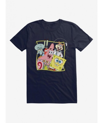 Crazy Deals SpongeBob SquarePants Bikini Bottom Buddies T-Shirt $8.41 T-Shirts