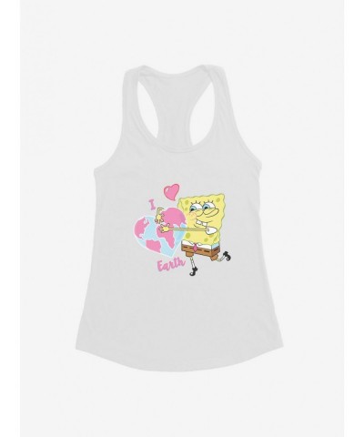 Special SpongeBob SquarePants Earth Day World Love Girls Tank $8.96 Tanks