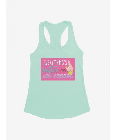 Wholesale SpongeBob SquarePants Better With Ice Cream Girls Tank $9.36 Tanks