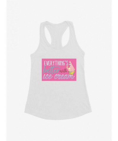 Wholesale SpongeBob SquarePants Better With Ice Cream Girls Tank $9.36 Tanks