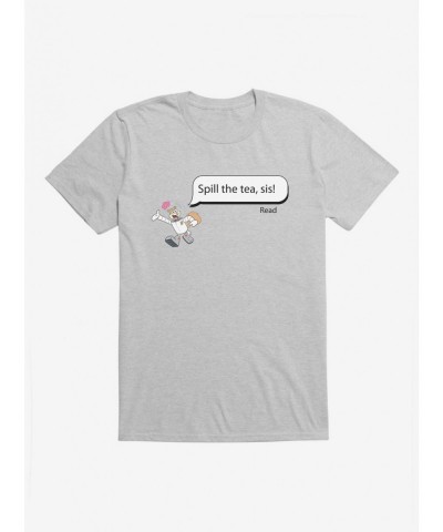 Pre-sale SpongeBob SquarePants Spill The Tea Sandy T-Shirt $8.03 T-Shirts