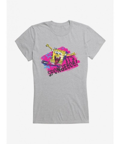 Low Price SpongeBob SquarePants It's SpongeBob Dance Girls T-Shirt $8.17 T-Shirts