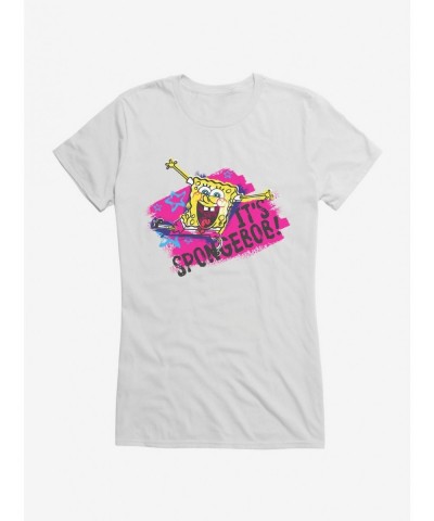 Low Price SpongeBob SquarePants It's SpongeBob Dance Girls T-Shirt $8.17 T-Shirts