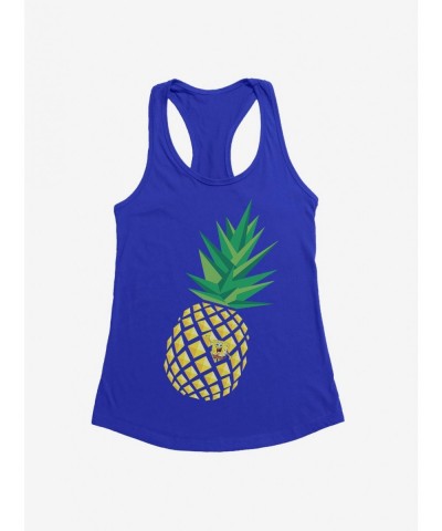 Seasonal Sale SpongeBob SquarePants Pineapple Girls Tank $7.77 Tanks